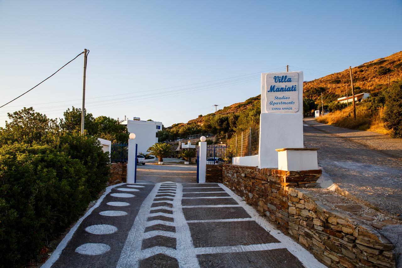 Villa Maniati Studios Áyios Pétros Exteriér fotografie